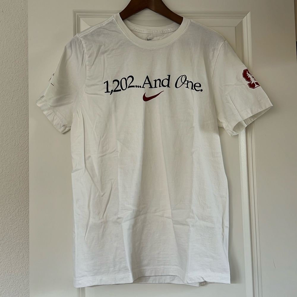 Nike Men's Stanford Cardinal White Vanderveer T-Shirt